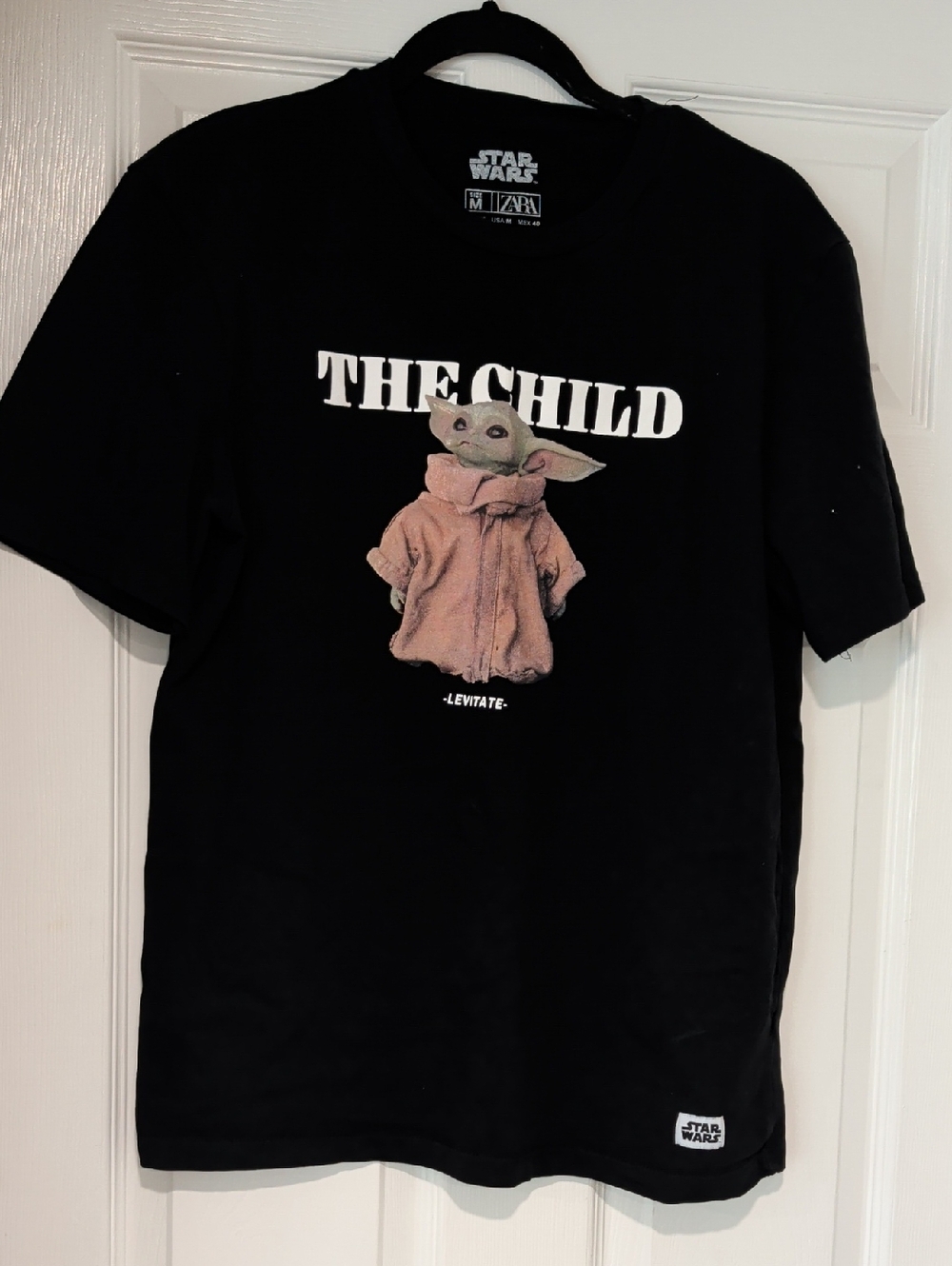 ZARA Star Wars Mandalorian The Child Tee Limited Edition